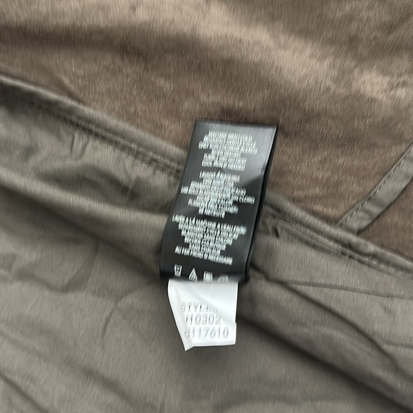 New With Tags Edyson Maisha Ponte Faux Leather Dark Olive Jacket - Size Large - Picture 7 of 7